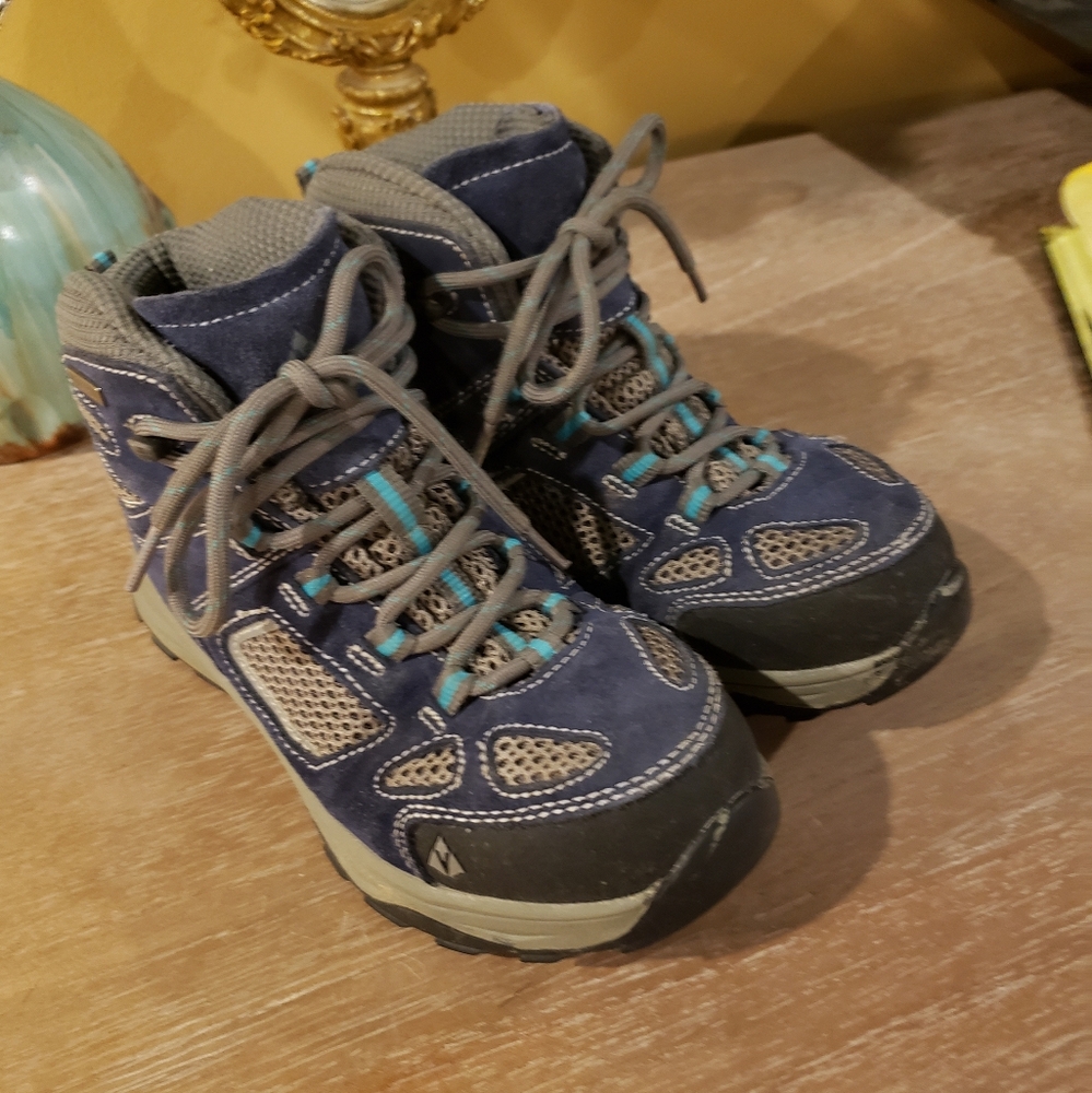 Vasque Kids Navy and Gray Hiking Boots